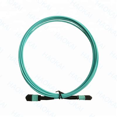Compacto MPO / MTP Fibra Óptica Patch Cord OM3 Fibra Óptica Patch Cable