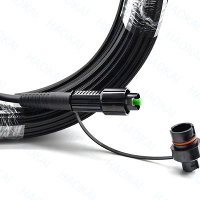 FTTA Mini Waterproof Patch Cord SC APC-SC APC Drop Fiber Optic Cable