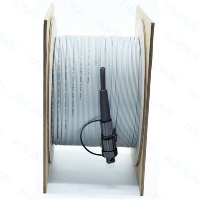 FTTH Pull Out Tipo Mini SC APC Cabos de Caixa Externos Cordão de Parche de Fibra Impermeável