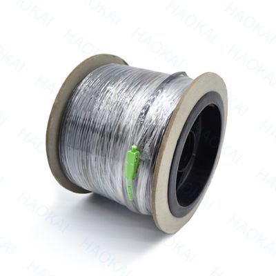 Cabo de correio FTTH para exterior 2 núcleo de fio de aço para queda de cabo de fibra óptica 2SC-2SC
