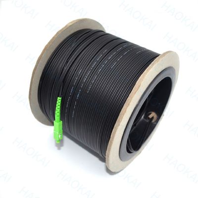 Cabo de correio FTTH para exterior 2 núcleo de fio de aço para queda de cabo de fibra óptica 2SC-2SC