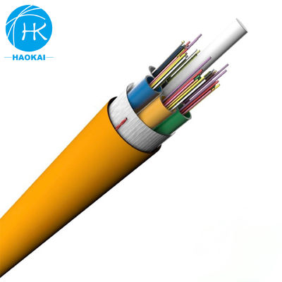 Cabos de fibra de ar de múltiplos núcleos de baixa fricção Cabos de microfibra óptica