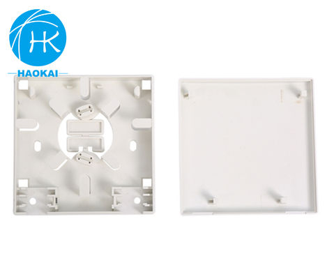 2port Indoor FTTH Faceplate Box Desktop SC LC UPC 86 tipo Mini Fiber Optic Rosette Box