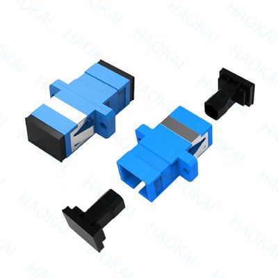 Conector rápido de fibra de 125um PVC SC UPC Adaptador de baixa perda de inserção