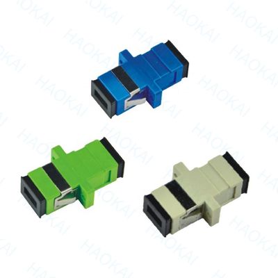 Conector rápido de fibra de 125um PVC SC UPC Adaptador de baixa perda de inserção