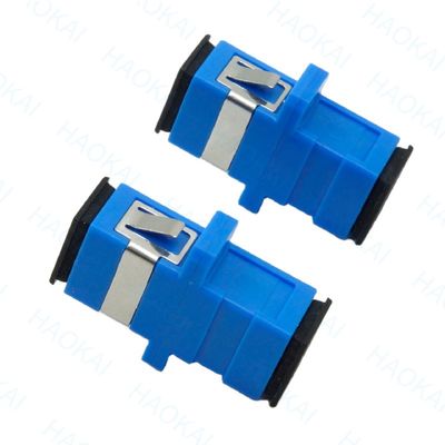 Conector rápido de fibra de 125um PVC SC UPC Adaptador de baixa perda de inserção
