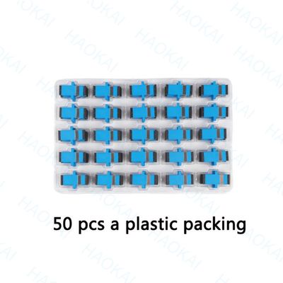 Conector rápido de fibra de 125um PVC SC UPC Adaptador de baixa perda de inserção