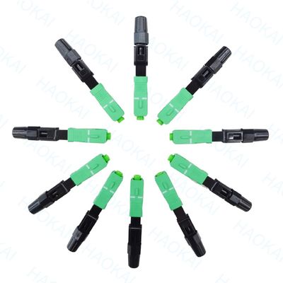 Conector rápido de cabo de queda de fibra óptica de modo único FTTH SC UPC Quick Connector
