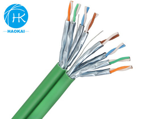 1000mhz 1000ft Sstp FFTP CAT7 Lan Cable Cat6a Cable de comunicação Internet 305m
