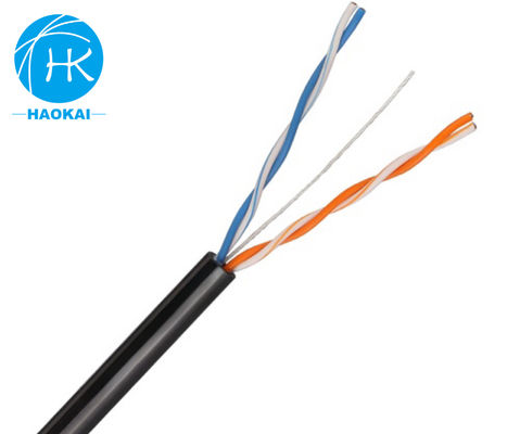 300m cabo LAN para Internet ao ar livre 2 pares cabo Ethernet UTP CAT5E