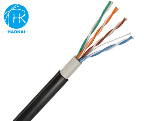 Cable de rede UTP externo Cat 5e Cable de Ethernet Cat5e de jaqueta dupla