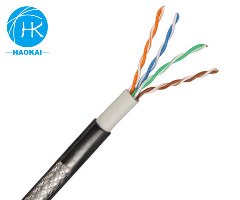 CCA Cabo de rede LAN interior SFTP CAT5E Eco-Friendly PVC Jacket