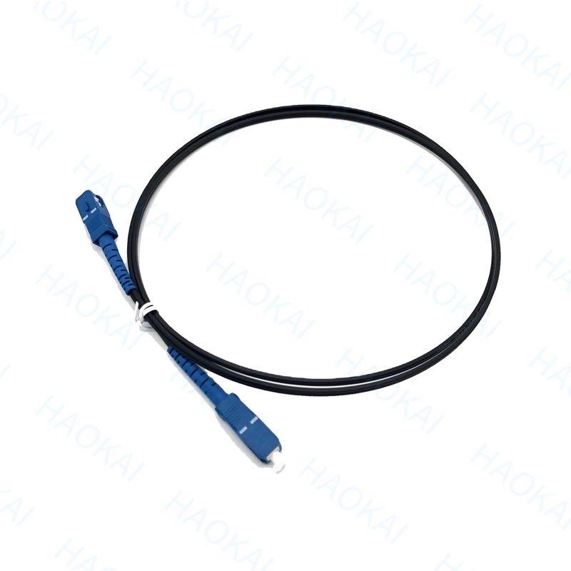 FTTH Drop Fiber Patch Cord SC APC FC ST LC Wire Steel FRP Data Center Systems
