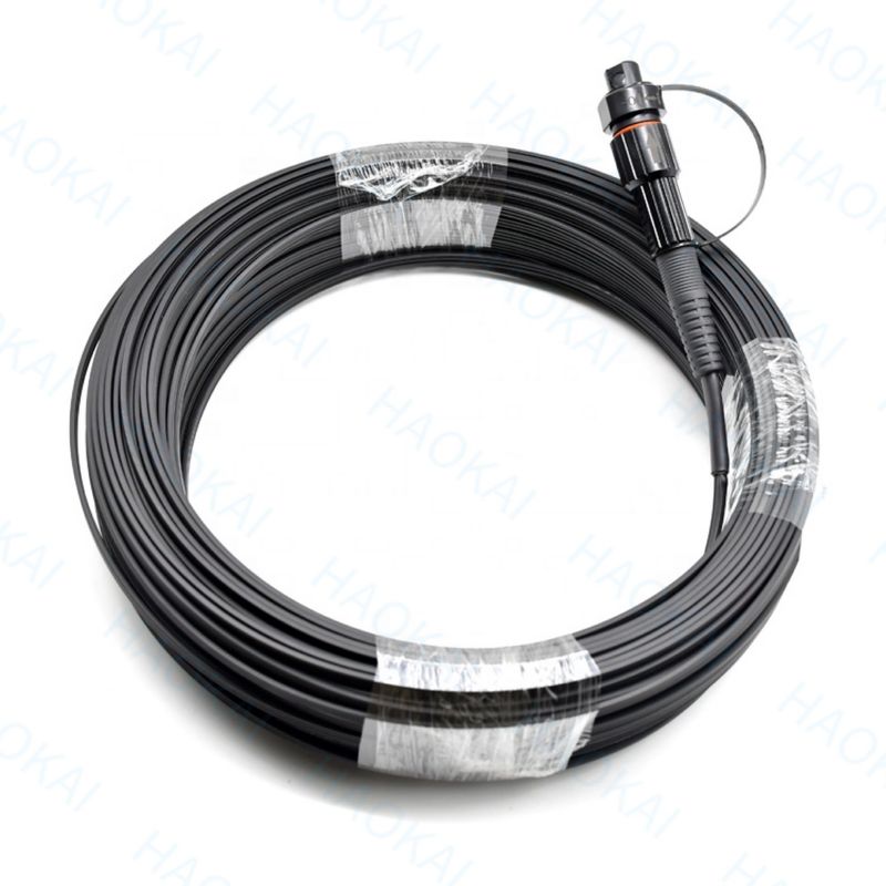 IP68 cabo de queda exterior FTTX solução conector à prova d'água de fibra óptica