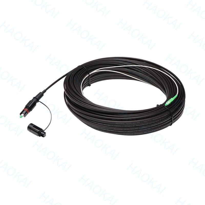 IP68 FTTX Solução Patch Cord FTTA Cabos de fibra exterior Íntegro SC APC LC Connector