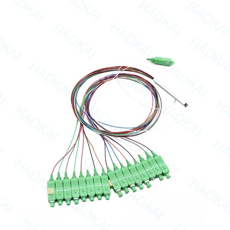 1x32 PLC Fibra Óptica Splitter Fibra Óptica Coupler Splitter Com SC APC Connetcor