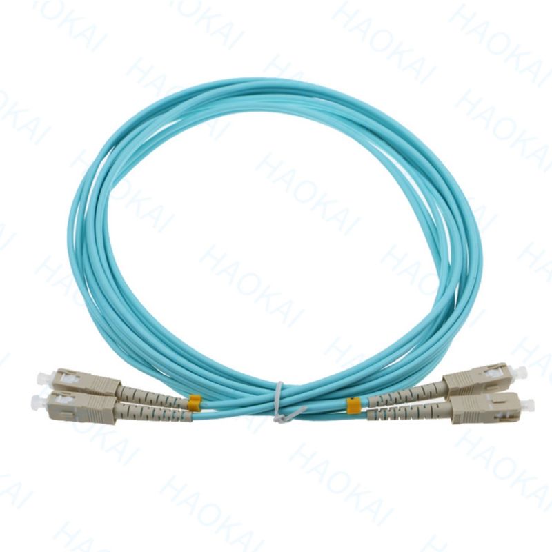 Sc Sc Om2 Fibra Óptica Patch Cord Rede de Comunicação de Dados Duplex Multimode