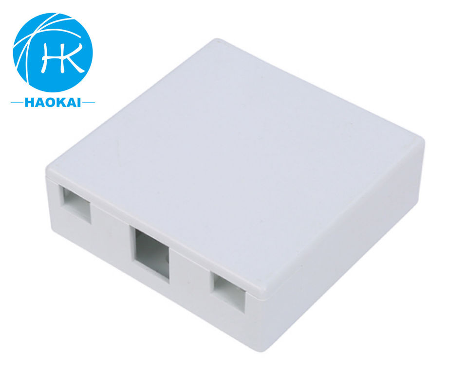 2 núcleo Mini Terminal Box SC Fibra Óptica Acesso 86 tipo Interior Ftth caixa montada na parede